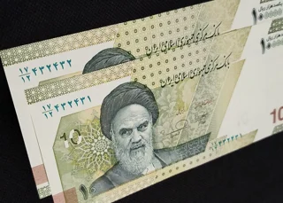 جفت اسکناس ۱۰۰,۰۰۰ ریالی خاندوزی - فرزین | شماره تکرار | سوپربانکی UNC