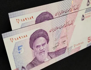 جفت اسکناس ۵۰,۰۰۰ ریالی | خاندوزی - فرزین | شماره تکرار | سوپر بانکی UNC
