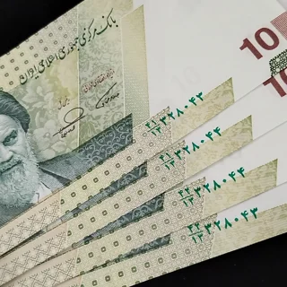 2 جفت همسان اسکناس ۱۰۰,۰۰۰ ریالی همتی - فرزین | سوپربانکی UNC