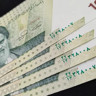 ۲ جفت همسان اسکناس 10هزار تومنی همتی فرزین سوپر بانکی UNC